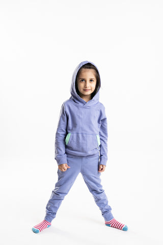 Color Pop Hoodie in Ice Blue - Unisex