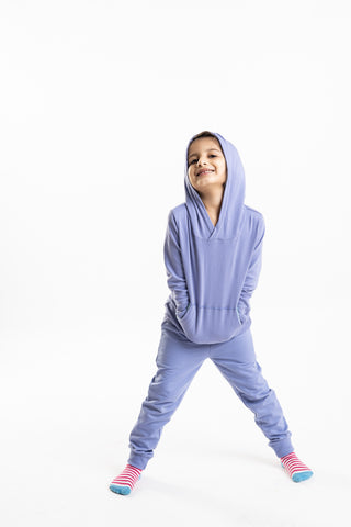 Color Pop Hoodie in Ice Blue - Unisex