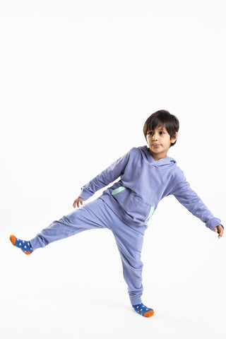Color Pop Hoodie in Ice Blue - Unisex
