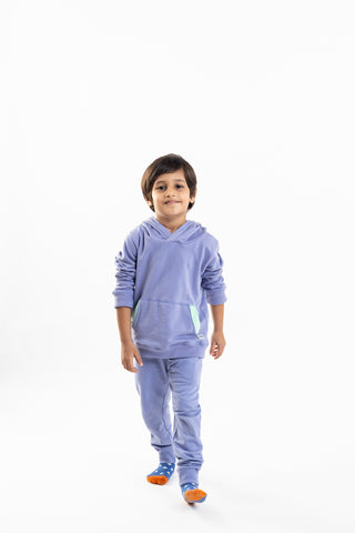 Color Pop Hoodie in Ice Blue - Unisex