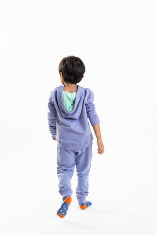 Color Pop Hoodie in Ice Blue - Unisex