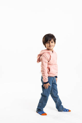 Happy Hoodie in Your Pink - Unisex