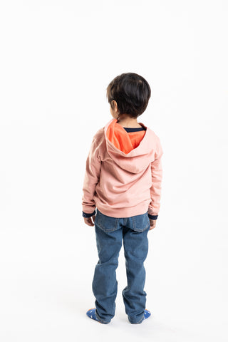 Happy Hoodie in Your Pink - Unisex