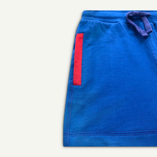 Starry T-Shirt and Shorts Set in White and Blue - Unisex