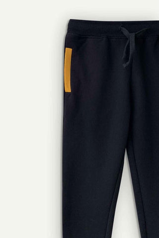 Color Pocket Joggers in Black - Unisex