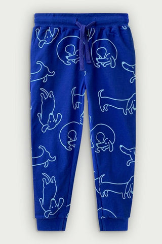Doodle Poodle Co-ord Set in Cobalt Blue - Unisex