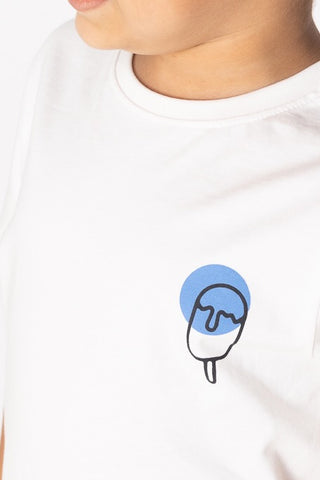 Popsicle T-Shirt in White - Unisex