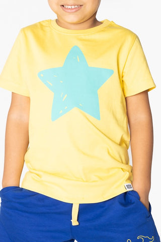 Star T-Shirt in Buttercup Yellow - Unisex